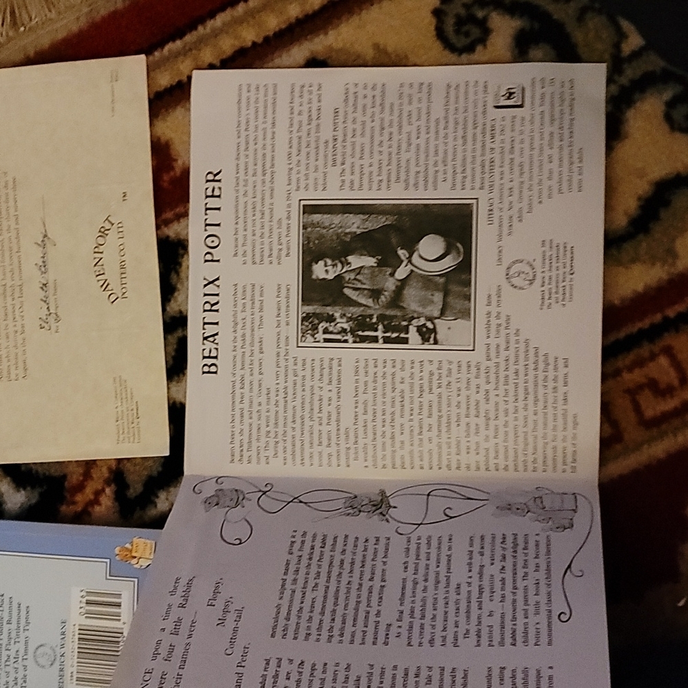 Peter Rabbit 3D Plate with Book - Picture 8 of 8